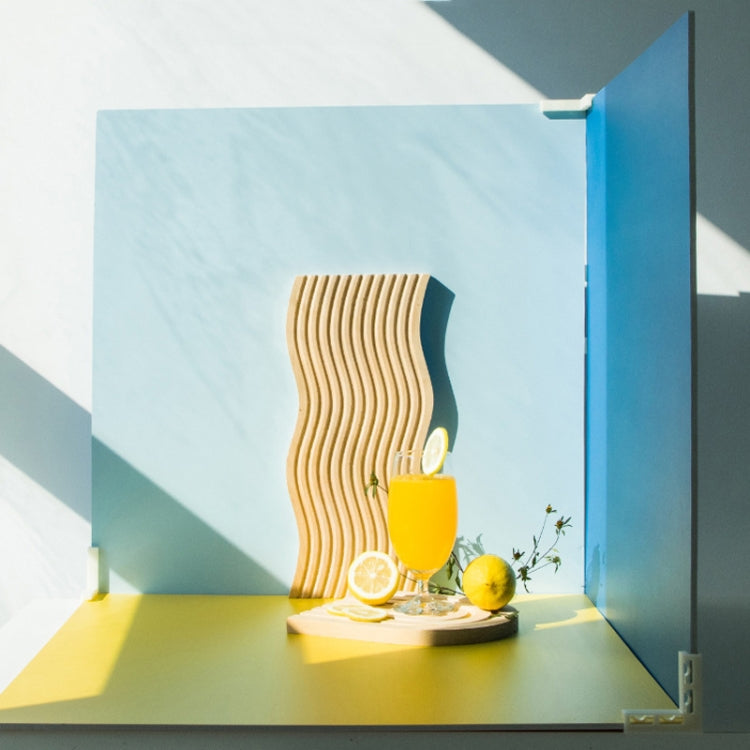 2pcs 40cm Double-Sided Background Board + 7pcs Backdrop Paper Photography Props Set, Spec: Set 1 - Solid Color by PMC TechLife | Online Shopping South Africa | PMC TechLife | Buy Now Pay Later Mobicred