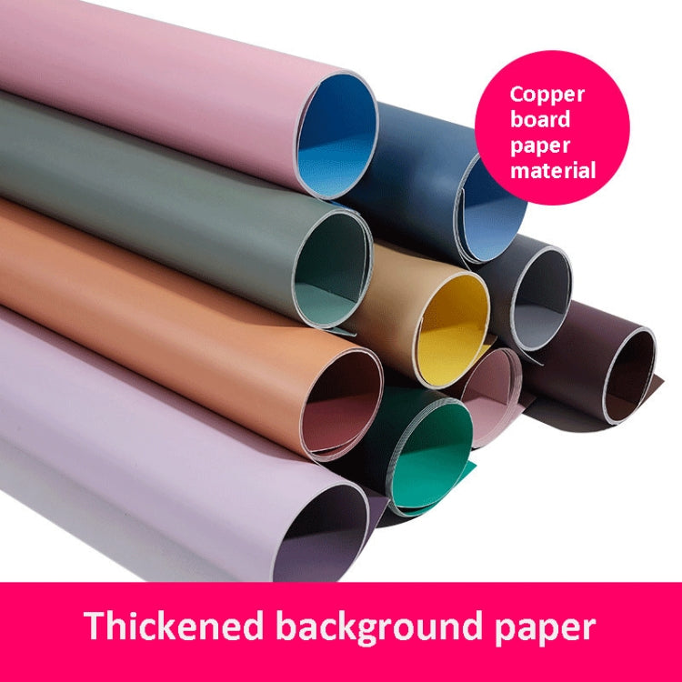 2pcs 40cm Double-Sided Background Board + 7pcs Backdrop Paper Photography Props Set, Spec: Set 3 - Solid Color by PMC TechLife | Online Shopping South Africa | PMC TechLife | Buy Now Pay Later Mobicred