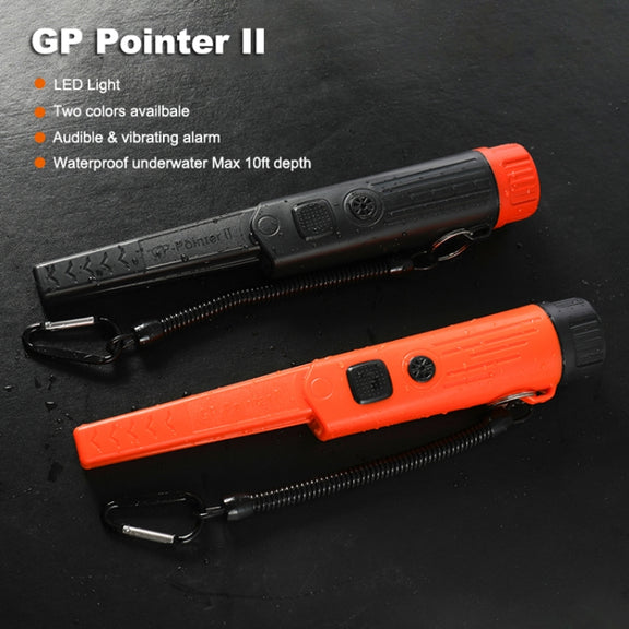 Mini Water-resistant Handheld Metal Positioning Rod Detector(Orange)