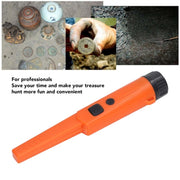 Mini Water-resistant Handheld Metal Positioning Rod Detector(Orange)