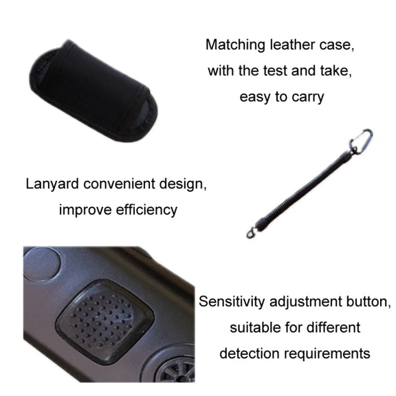 Mini Water-resistant Handheld Metal Positioning Rod Detector(Orange)