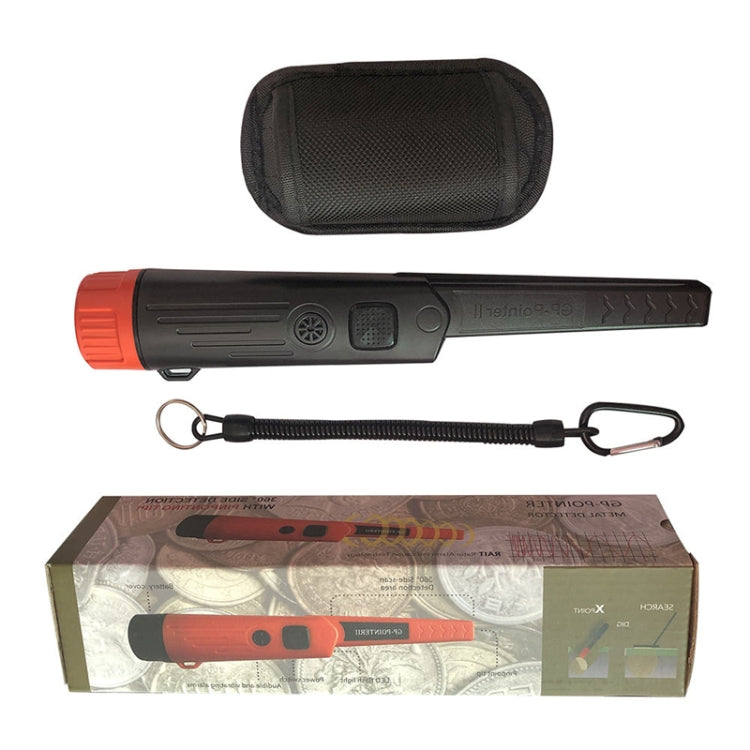 Mini Water-resistant Handheld Metal Positioning Rod Detector(Orange)