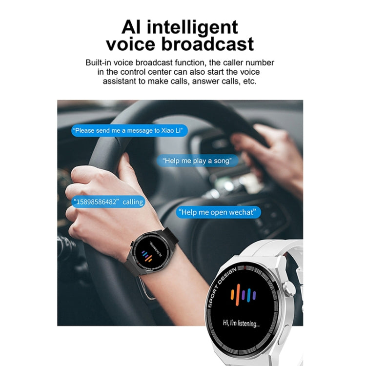GT3Pro 1.28-Inch Health Monitoring Bluetooth Call Smart Watch With NFC, Color: Brown Leather - free shipping - PMC TechLife - Order now!