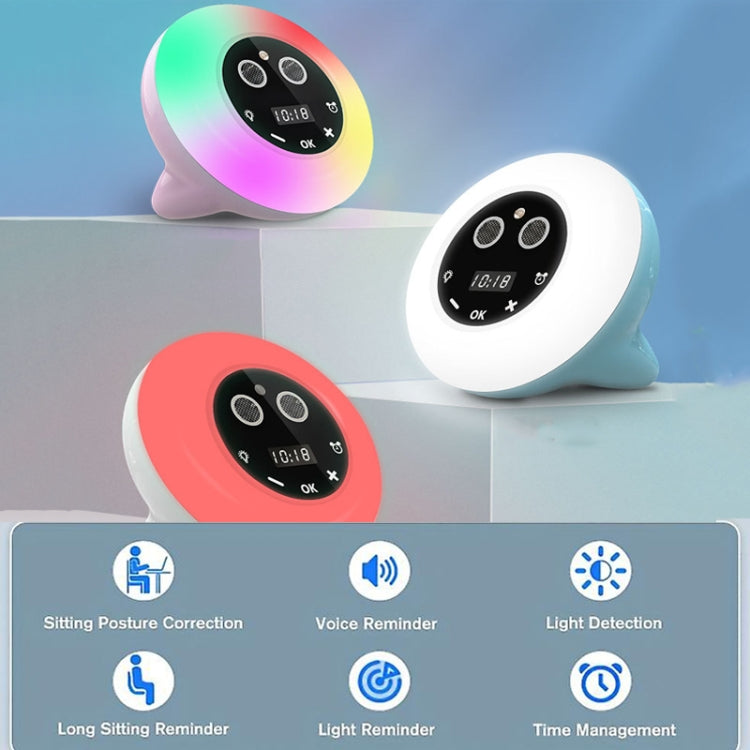 Multifunctional Alarm Clock Time Management Sitting Correction Reminder(Sky Blue) - Alarm Clocks by PMc TechLife | Online Shopping South Africa | PMc TechLife | Buy Now Pay Later Mobicred