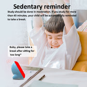 Multifunctional Alarm Clock Time Management Sitting Correction Reminder(White)