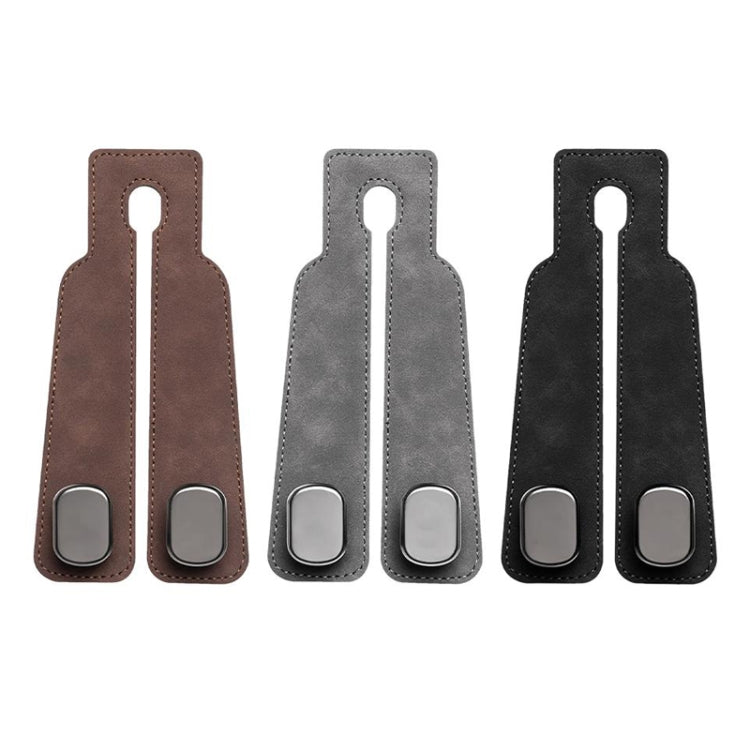 Car Seat Mack Multifunctional Metal Hook Mobile Phone Holder, Style: No Mark(Brown) - Auto Fastener & Clips by PMC TechLife | Online Shopping South Africa | PMC TechLife | Buy Now Pay Later Mobicred
