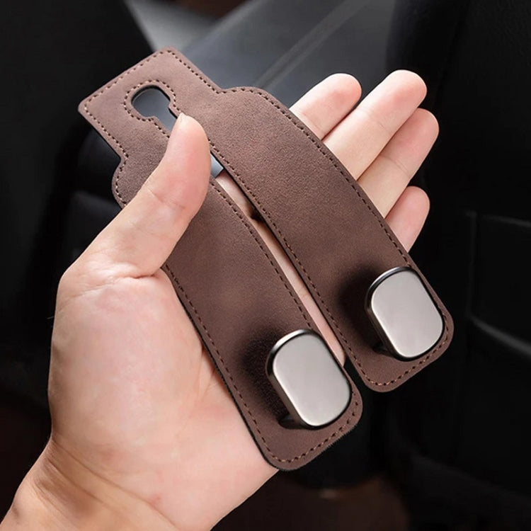Car Seat Mack Multifunctional Metal Hook Mobile Phone Holder, Style: No Mark(Black) - Auto Fastener & Clips by PMC TechLife | Online Shopping South Africa | PMC TechLife | Buy Now Pay Later Mobicred