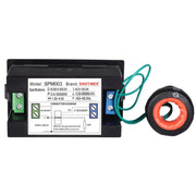 SINOTIMER SPM003 AC LED Digital Voltmeter Frequency Factors Meter Power Monitor, Specification: AC200-450V 100A