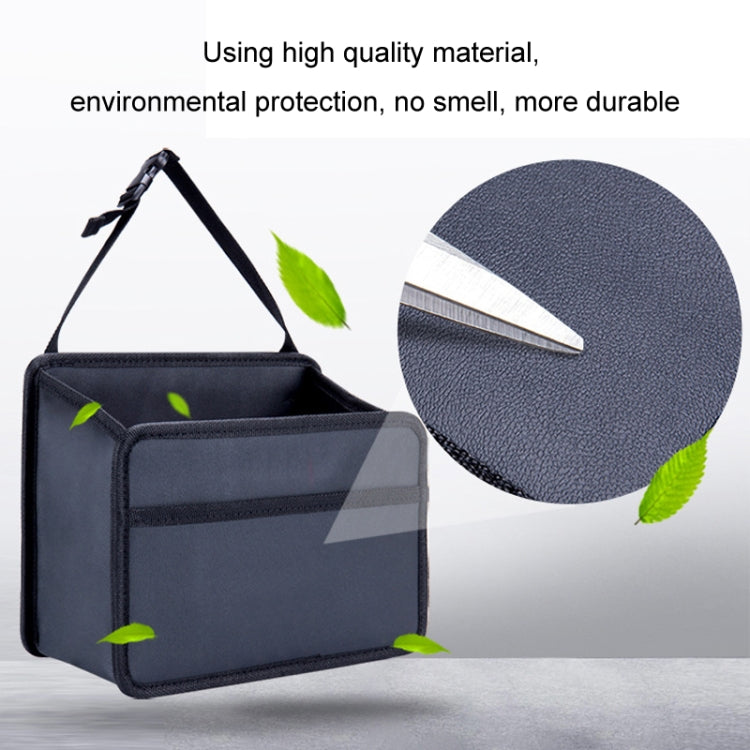 Car Hanging Garbage Bag Multifunctional Folding Storage Box, Model: H613 Litchi Pattern - Stowing Tidying by PMC TechLife | Online Shopping South Africa | PMC TechLife | Buy Now Pay Later Mobicred