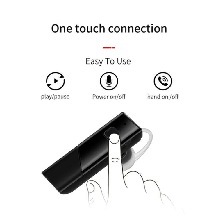 40 Languages Instant Real-Time Translation Smart Wireless BT5.0 Translation Earphone(Black)