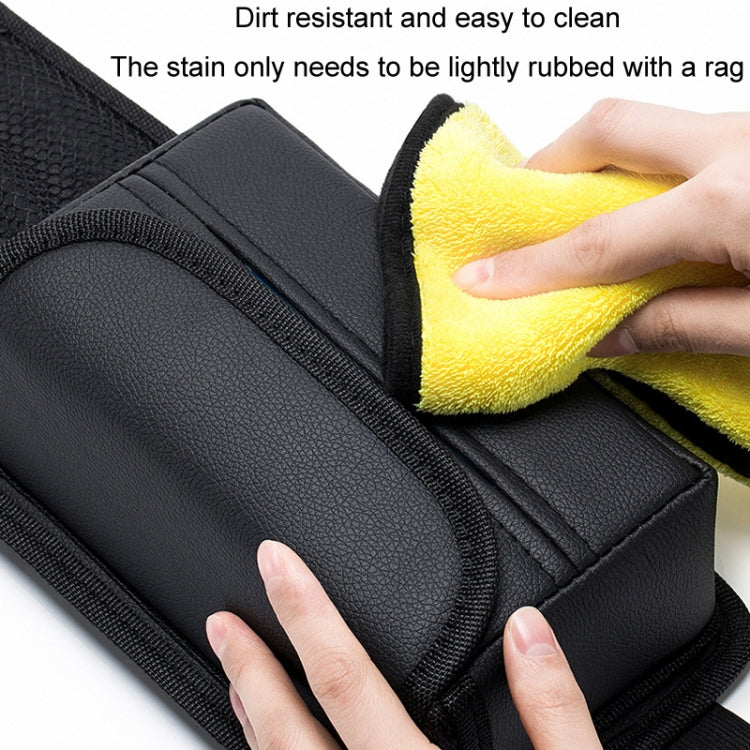 Car Seat Side Storage Hanging Bag Tissue Box, Model: H322 Grain Pattern - Stowing Tidying by PMC TechLife | Online Shopping South Africa | PMC TechLife | Buy Now Pay Later Mobicred