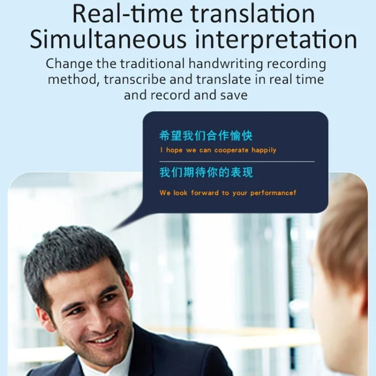 Hishell P40 Smart Translator 135 Languages Voice Intelligent Online Translation Machine Offline Multilanguage Speech Translate(Black) - free shipping - PMC Jewellery - Order now!
