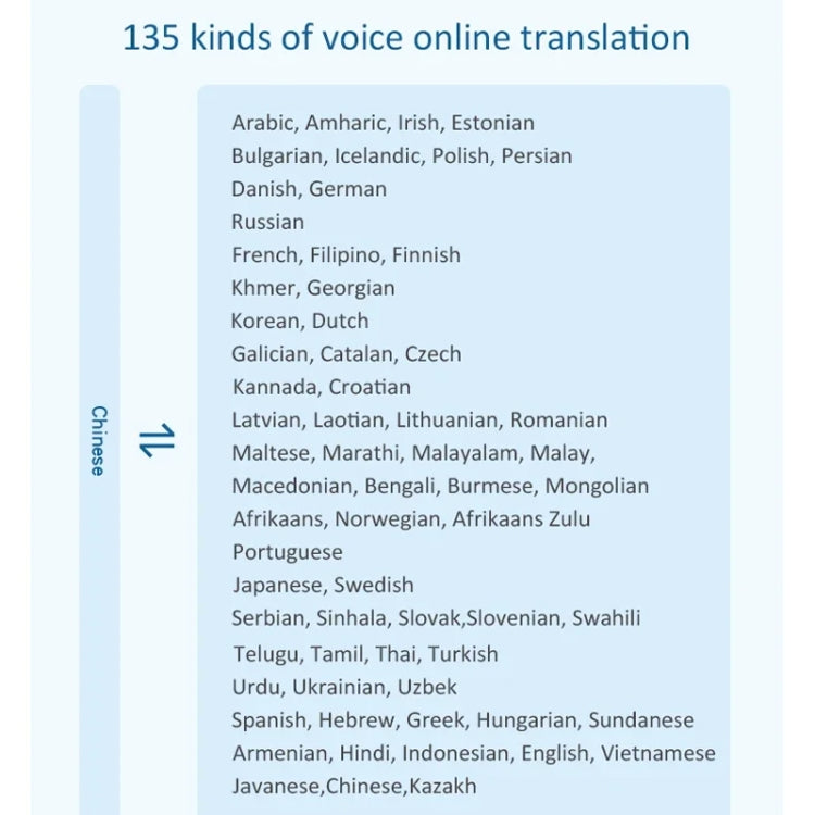 Hishell P40 Smart Translator 135 Languages Voice Intelligent Online Translation Machine Offline Multilanguage Speech Translate(Black) - free shipping - PMC Jewellery - Order now!