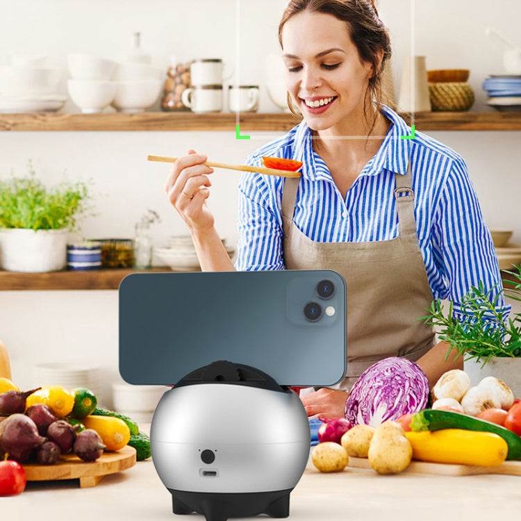 Hishell Rechargeable AI Face Intelligent Follow Shot Gimbal Cell Phone Live Streaming Video Stabilizer(White) - Handheld Gimbals by Hishell | Online Shopping South Africa | PMC TechLife | Buy Now Pay Later Mobicred