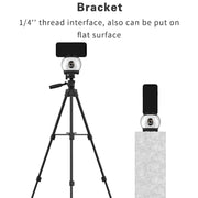 Hishell Rechargeable AI Face Intelligent Follow Shot Gimbal Cell Phone Live Streaming Video Stabilizer(Black)