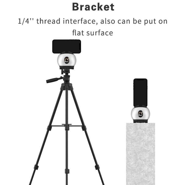 Hishell Rechargeable AI Face Intelligent Follow Shot Gimbal Cell Phone Live Streaming Video Stabilizer(White) - Handheld Gimbals by Hishell | Online Shopping South Africa | PMC TechLife | Buy Now Pay Later Mobicred