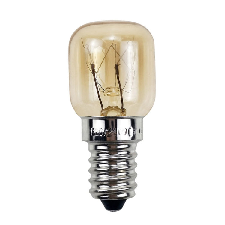 E14 Salt Crystal Lamps High Temperature Resistant Oven Light Bulb, Power: 15W Copper Nickel Plating Lamp Head(2700K Warm White) - LED Blubs & Tubes by PMc TechLife | Online Shopping South Africa | PMc TechLife | Buy Now Pay Later Mobicred