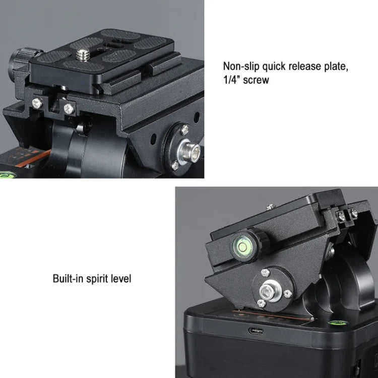 ZIFON YT-1000 Electric Gimbal 360 Degree Panoramic Remote Control Mobile Phone Shooting Dual Axis DSLR Camera Live Stabilizer(Standard) - free shipping - PMC Jewellery - Order now!