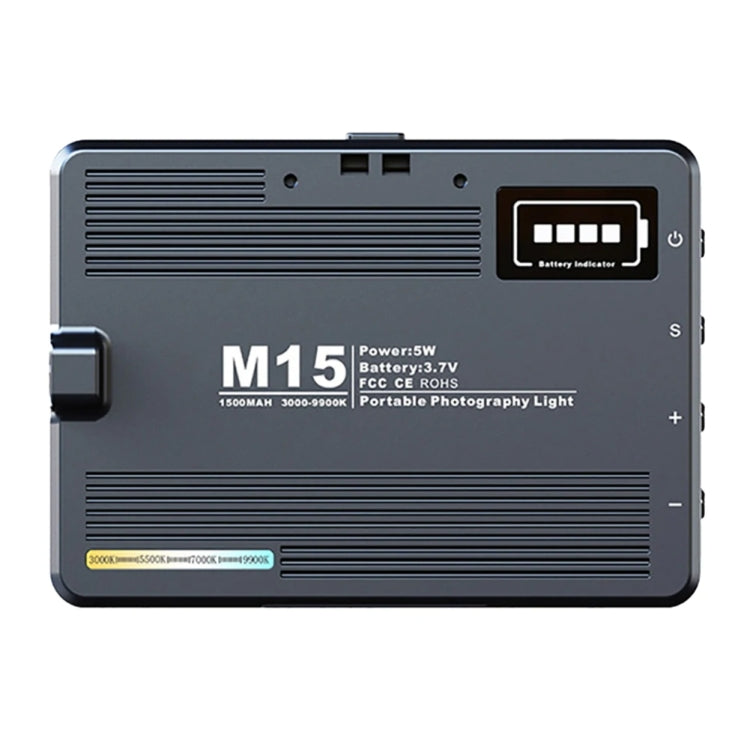 Desiontal M15 3 Color Temperature Rechargeable Pocket Light Mini Photography Light LED Outdoor Shooting Supplementary Light - free shipping - PMC TechLife - Order now!