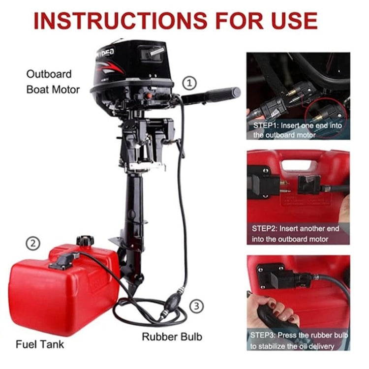 KOETSU Outboard Motor External Fuel Tank Accessories Spare Oil Drum, Capacity: 12L Outer Oil Tank - free shipping - PMC Jewellery - Order now!