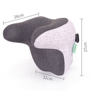 BEWALKER Car Headrest Memory Foam Neck Support Pillow Car Seat Cervical Cushion(Green)