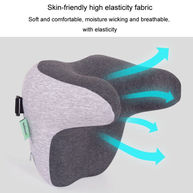 BEWALKER Car Headrest Memory Foam Neck Support Pillow Car Seat Cervical Cushion(Grey) - Seat Accessories by BEWALKER | Online Shopping South Africa | PMC TechLife | Buy Now Pay Later Mobicred