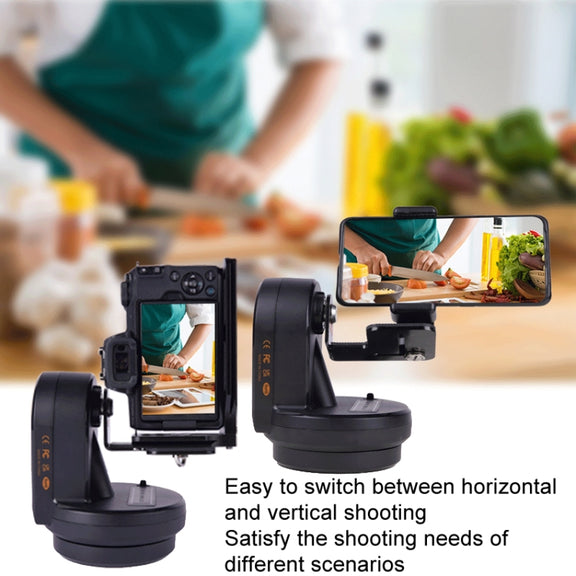 Desiontal YT-800 Cell Phone Camera Remote Control Gimbal 360 Rotation Panoramic Shooting Stabilizer(Standard)