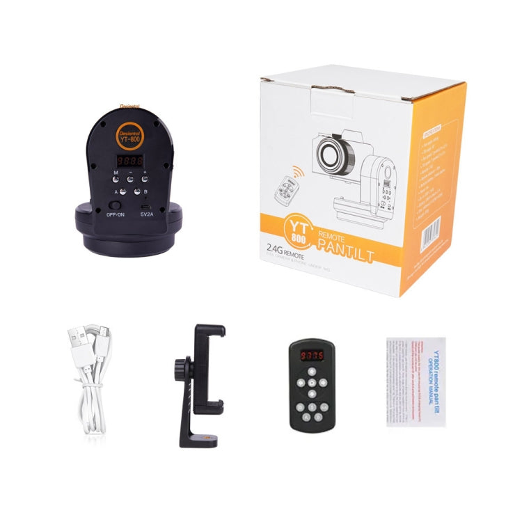 Desiontal YT-800 Cell Phone Camera Remote Control Gimbal 360 Rotation Panoramic Shooting Stabilizer(Standard) - free shipping - PMC Jewellery - Order now!