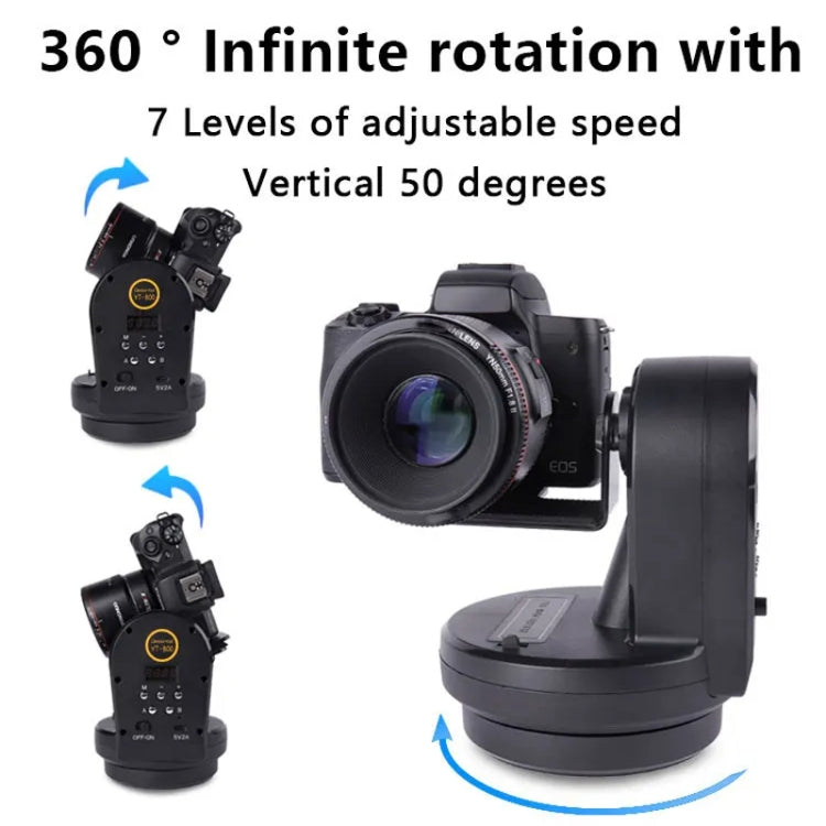 Desiontal YT-800 Cell Phone Camera Remote Control Gimbal 360 Rotation Panoramic Shooting Stabilizer(Standard) - free shipping - PMC Jewellery - Order now!