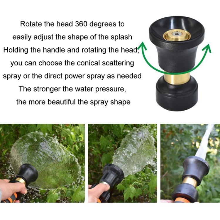 Metal Garden Watering Car Wash High Flow Nozzle(American Style) - Watering & Irrigation by PMc TechLife | Online Shopping South Africa | PMc TechLife | Buy Now Pay Later Mobicred