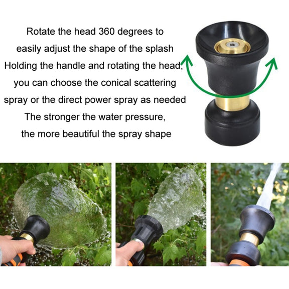 Metal Garden Watering Car Wash High Flow Nozzle(European Style)