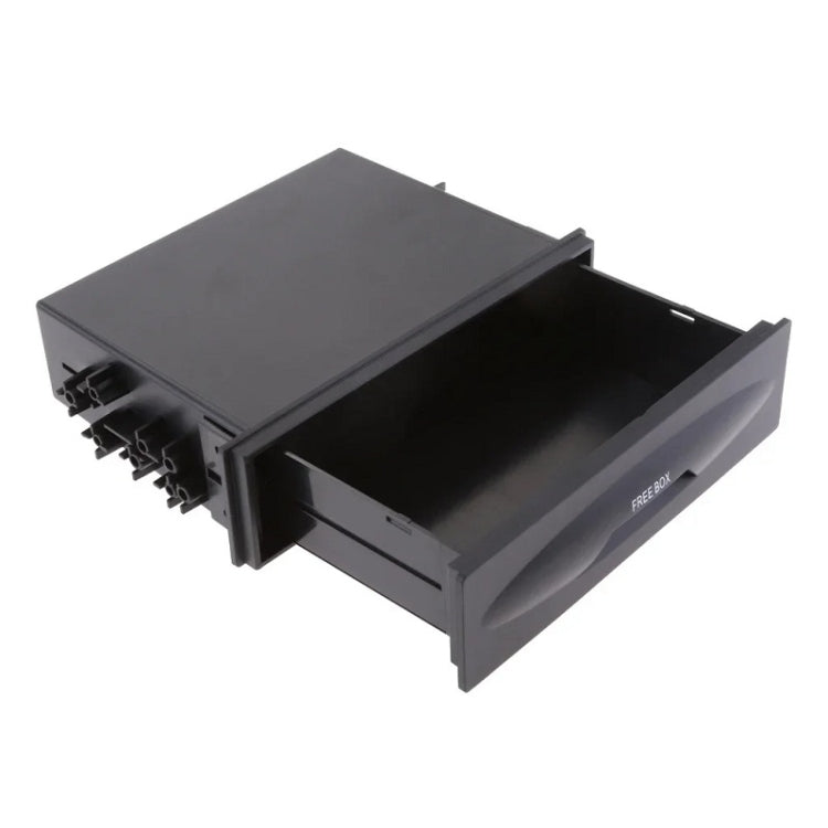 Car Audio Modified Multi-purpose Storage Box Cup Holder(Single-layer Box) - Stowing Tidying by PMC TechLife | Online Shopping South Africa | PMC TechLife | Buy Now Pay Later Mobicred
