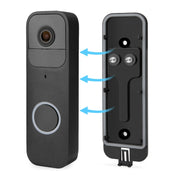 For Blink Doorbell Backplate Replacement Part(Black)