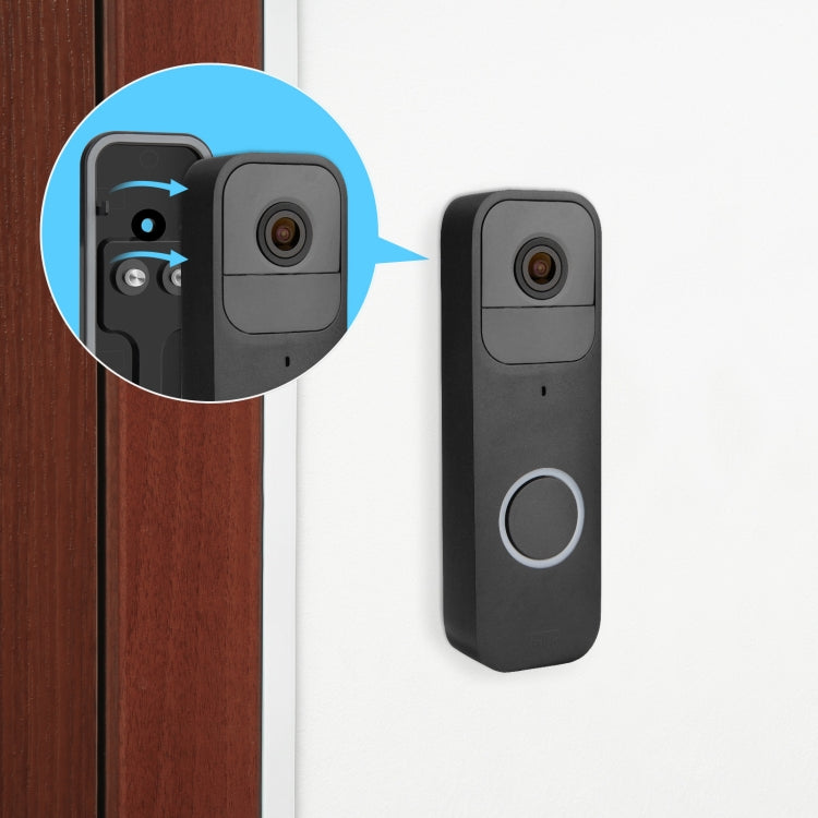 For Blink Doorbell Backplate Replacement Part(Black) - Other Device by PMC Jewellery | Online Shopping South Africa | PMC Jewellery | Buy Now Pay Later Mobicred