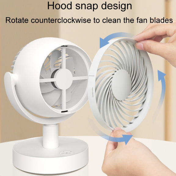 Desktop Air Circulation Fan Household Office Compact Mute Electrical Fan, Style: USB Plug In