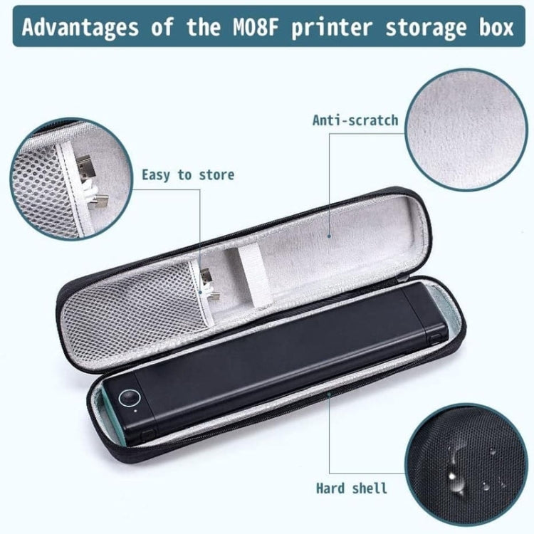 Phomemo Portable Storage Bag For M08F / P831 Printer(Black) - Others by Phomemo | Online Shopping South Africa | PMC Jewellery | Buy Now Pay Later Mobicred