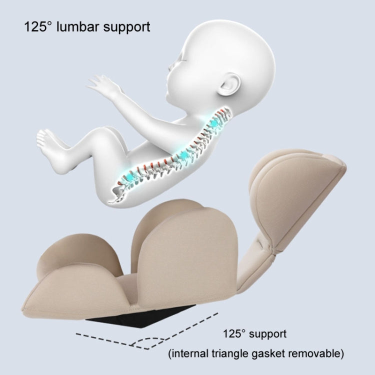 Infant Safety Seat Cushion Four Seasons Universal Stroller Lumbar Protection Pads(Black) - Strollers Accessories by PMC Jewellery | Online Shopping South Africa | PMC Jewellery | Buy Now Pay Later Mobicred