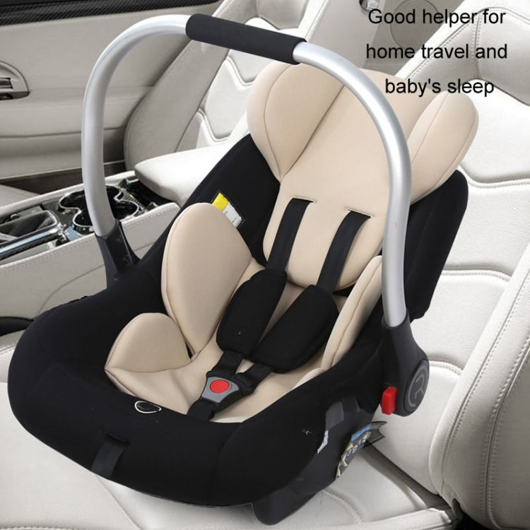 Infant Safety Seat Cushion Four Seasons Universal Stroller Lumbar Protection Pads(Black) - Strollers Accessories by PMC Jewellery | Online Shopping South Africa | PMC Jewellery | Buy Now Pay Later Mobicred
