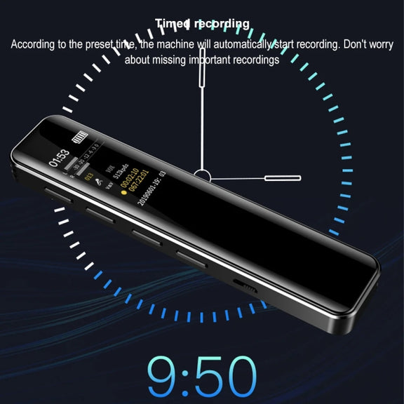 G1 0.96-Inch IPS Color Screen HD Smart Mini Noise Reduction Timer Recorder, Capacity: 8GB