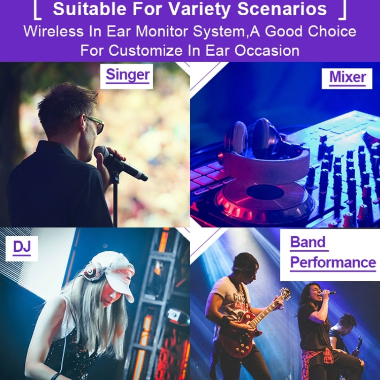 M-VAVE WP-10 Wireless Monitor Ear Return, Style: Single Transmitter - Microphone by M-VAVE | Online Shopping South Africa | PMC TechLife | Buy Now Pay Later Mobicred