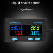 SINOTIMER SPM005 AC Digital Display Voltage Current Power Electricity Multifunctional Monitoring Meter, Specification: 200A