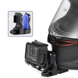Motorcycle Helmet Chin Clamp Mount for GoPro Hero Series DJI Osmo Action, SJCAM Cameras, Spec: Set 2 - free shipping - PMC TechLife - Order now!