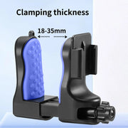 Motorcycle Helmet Chin Clamp Mount for GoPro Hero Series DJI Osmo Action, SJCAM Cameras, Spec: Set 2