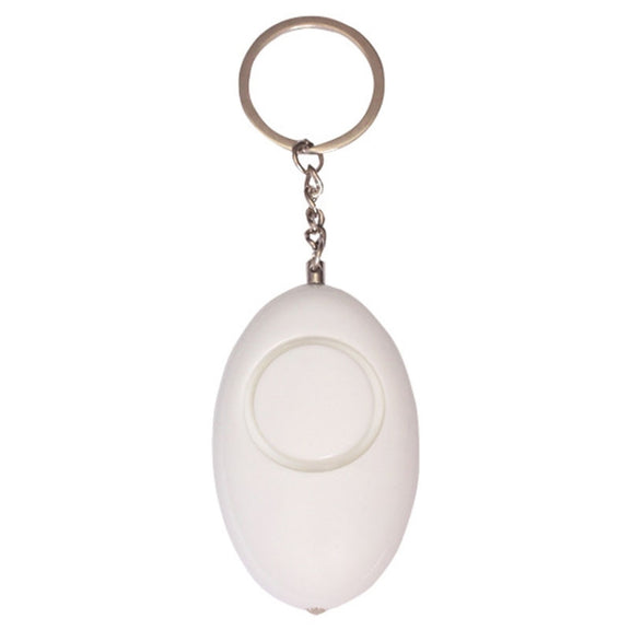 LED Flashing Alarm Anti Loss And Wolfproof Device Women Defense Emergency Caller(White)