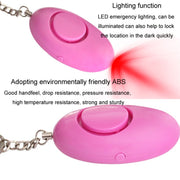 LED Flashing Alarm Anti Loss And Wolfproof Device Women Defense Emergency Caller(Pink)