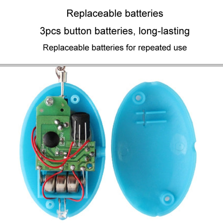 LED Flashing Alarm Anti Loss And Wolfproof Device Women Defense Emergency Caller(White) - Anti-lost Alarm by PMc TechLife | Online Shopping South Africa | PMc TechLife | Buy Now Pay Later Mobicred