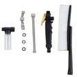 High Pressure Car Wash Nozzle Soft Bristle Long Handle Brush Foam Bottle Tool Set, Specification: Set 2 - Car washing supplies by PMC TechLife | Online Shopping South Africa | PMC TechLife | Buy Now Pay Later Mobicred