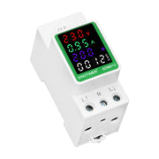 SINOTIMER DIN Rail AC Digital Display Current Voltage Power Electricity Multi-Function Tester, Model: SDM012-1