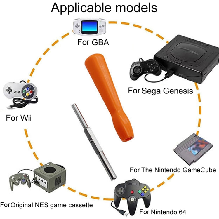 3.8mm/4.5mm 2 In 1 For GBA/NGC/N64/SFC/Wii Game Console Disassembly Tool Screwdriver Socket - Screwdriver by PMC TechLife | Online Shopping South Africa | PMC TechLife