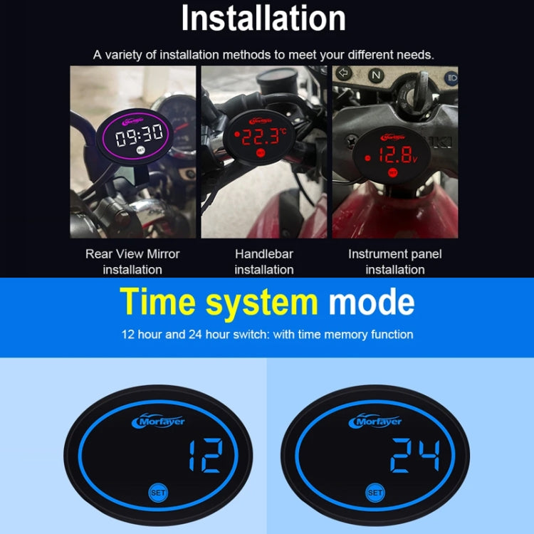 Morfayer Locomotive Multi-function Voltmeter, Green, Specification: 2 in 1 - free shipping - PMC TechLife - Order now!